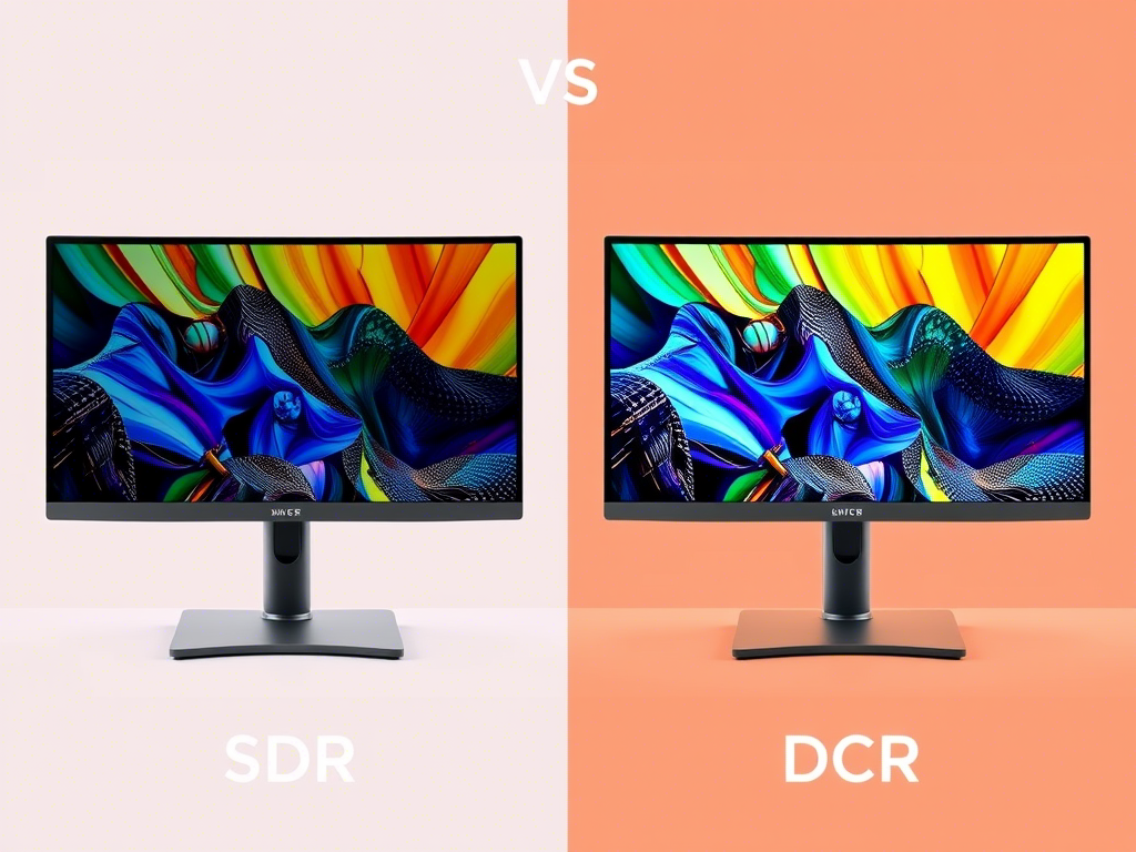 What is DCR on a Monitor